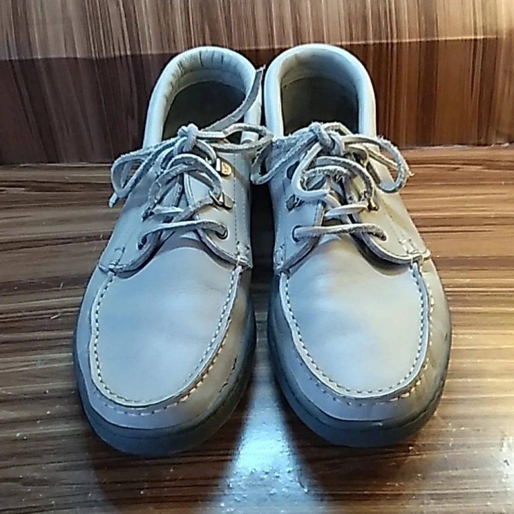 Mens Hanover leather lace up loafers 10.5